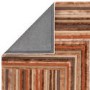 Large Geometric Style Terracotta Rug - 300 x 200 cm - Network - Matrix