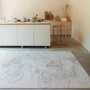 Large Abstract Cream Rug - 300 x 200 cm - Setas - Seville