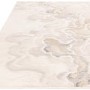 Large Abstract Cream Rug - 300 x 200 cm - Setas - Seville