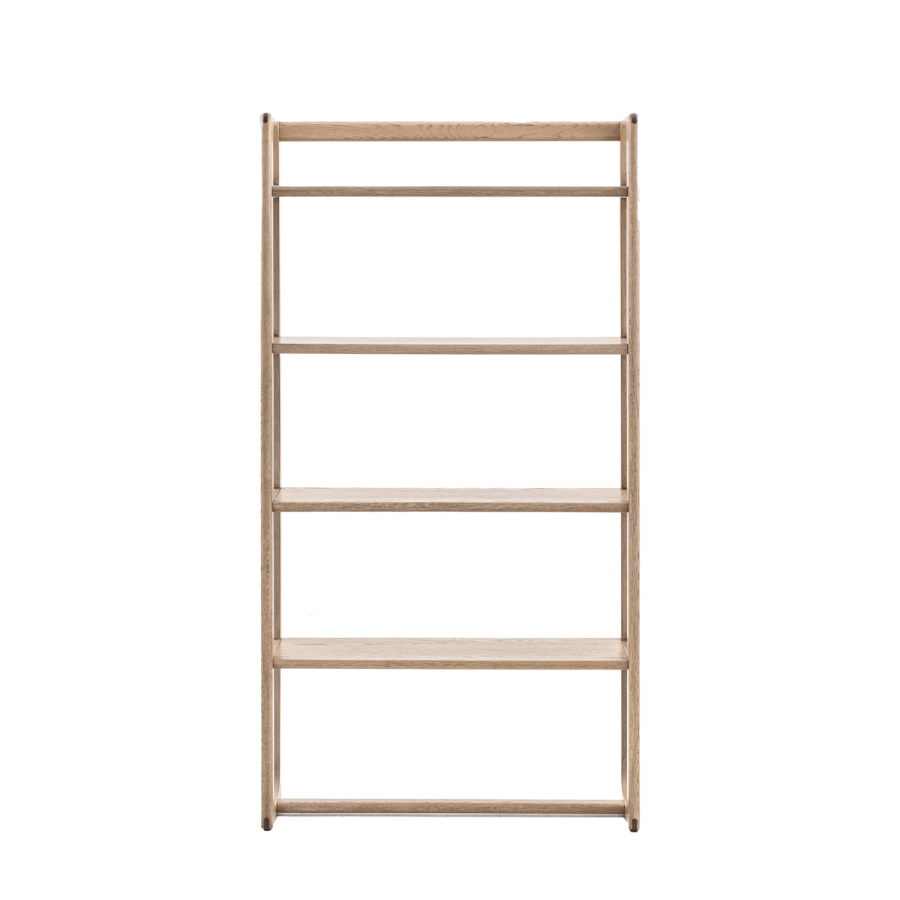 Dark Oak Smoke Craft Open Display Unit - Gallery