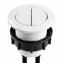 Gloss White 38mm Cistern Flush Button - Addison, Austin, Indiana, Pendle, Portland, Roma & Seren
