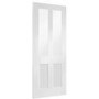 Internal White Primed Glazed Victorian 4-Panel Shaker Door with Clear Glass - 1981 x 838 x 35mm - Victoria - XL Joinery