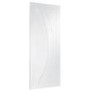 Internal White Primed Glazed FD30 Fire Door with Clear Glass - 1981 x 686 x 44mm - Salerno - XL Joinery