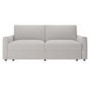 4 Seater King Size Pull-Out Sofa Bed with Storage in Beige Chenille - Grayson