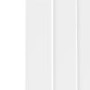 Riace White Horizontal Flat Designer Radiator 600x1428mm Single Panel 3337 BTU