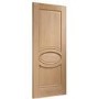 Internal Oak 2-Panel Door - Unfinished - 2040 x 726 x 40mm - Calabria - XL Joinery