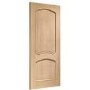 Internal Oak 2-Panel Door - Unfinished - 2040 x 926 x 40mm - Louis - XL Joinery