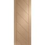 Internal Oak FD30 Fire Door - Unfinished - 2040 x 726 x 44mm - Monza - XL Joinery