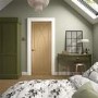 Internal Oak FD30 Fire Door - Unfinished - 1981 x 838 x 44mm - Pesaro - XL Joinery