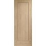 Internal Oak One-Panel Door - Unfinished - 2040 x 626 x 40mm - Pattern 10 - XL Joinery