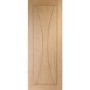 Internal Oak FD30 Fire Door - Unfinished - 1981 x 686 x 44mm - Verona - XL Joinery