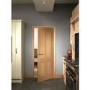 Internal Oak Victorian 4-Panel Shaker FD30 Fire Door - Unfinished - 1981 x 686 x 44mm - Victoria - XL Joinery
