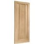 Internal Oak 3-Panel FD30 Fire Door - Unfinished - 1981 x 686 x 44mm - Worcester - XL Joinery