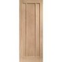 Internal Oak 3-Panel Door - Unfinished - 1981 x 762 x 35mm - Worcester - XL Joinery