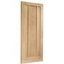 Internal Oak 3-Panel Door - Unfinished - 1981 x 762 x 35mm - Worcester - XL Joinery