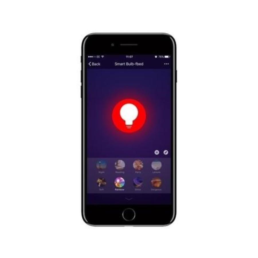 electriQ Dimmable Smart colour Wifi LED Bulb with B22 bayonet base - Alexa & Google Home compatible