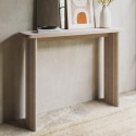 A1/JAR015A ONLY OPENED - Narrow Light Oak Console Table - Jarel
