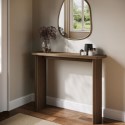 JAR019B Slim & Narrow Walnut Finish Console Table - Jarel