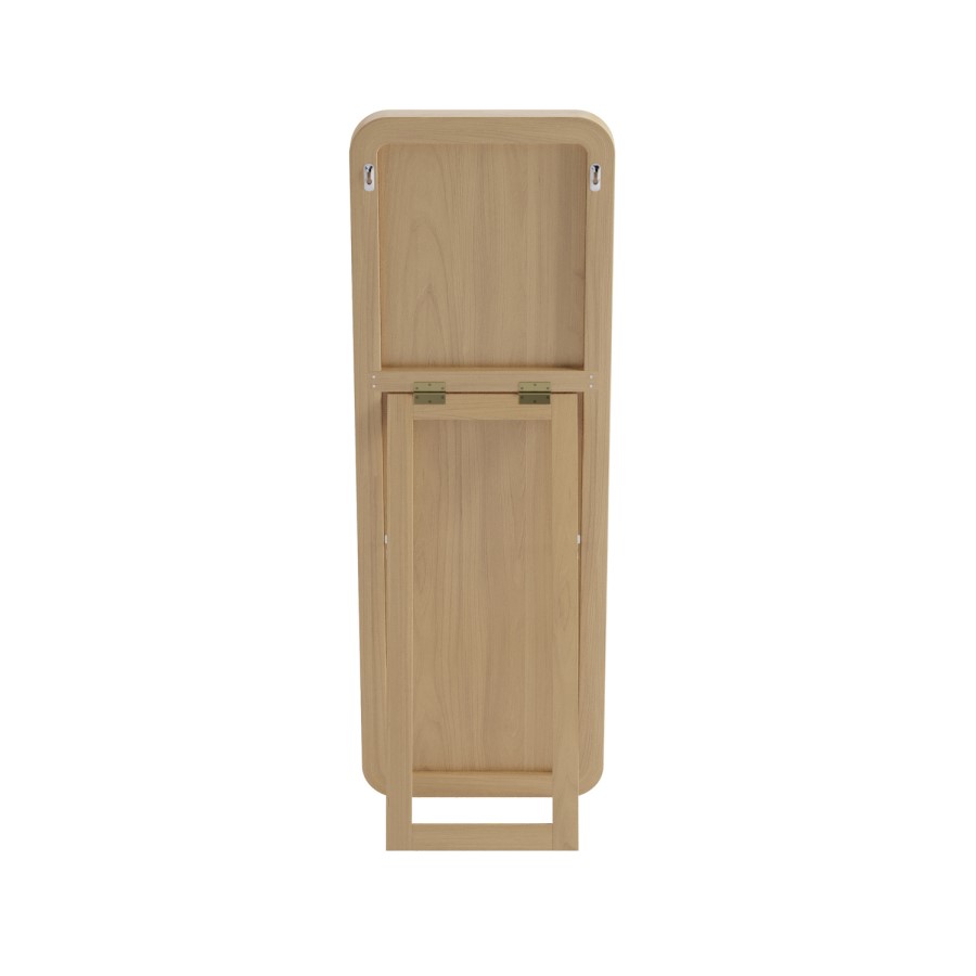 Light Wood Freestanding Full-Length Mirror - Jude 