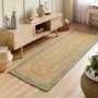 Natural Jute Rug with Green Border - 150 x 80 cm - Origins