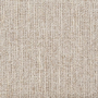 ONLY OPENED - Beige Upholstered Curved Kitchen Stool with Solid Rustic Oak Exposed Back - Kori
