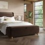 Brown Velvet Ottoman Storage Blanket Box 150cm - Lacey