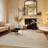 Handwoven Wool Loop Cream Rug - 230 x 160 cm - La Playa - Origins