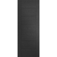 Internal Black FD30 Fire Door - 2040 x 726 x 44mm - Palermo - XL Joinery
