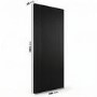 Internal Black Laminate Door - Pre-Finished - 1981 x 686 x 35mm - Stria - XL Joinery