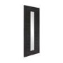 Internal Grey Laminate Glazed Door with Clear Glass - Pre-Finished - 1981 x 610 x 35mm - Palermo - XL Joinery