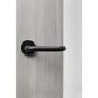 Internal Grey Laminate Fully-Glazed Door with Clear Glass - Pre-Finished - 1981 x 838 x 35mm - Ravenna - XL Joinery