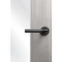 Internal Grey Laminate Glazed Door with Clear Glass - Pre-Finished - 2040 x 726 x 40mm - Salerno - XL Joinery