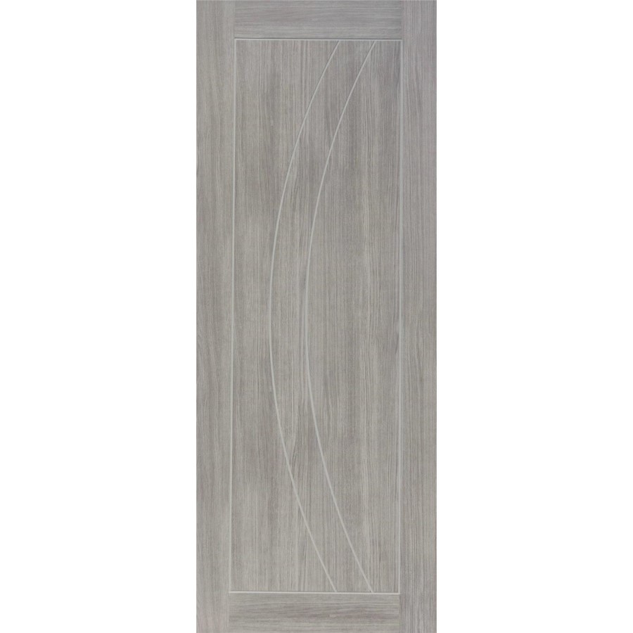 Internal Grey Woodgrain Laminate FD30 Fire Door - Prefinished - 2040 x 926 x 44mm - Salerno - XL Joinery