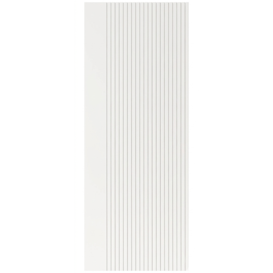 Internal White Laminate Door - Pre-Finished - 1981 x 838 x 35mm - Stria - XL Joinery