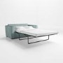 ONLY OPENED - Mint Green 2 Seater Sofa Bed - Layton