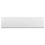 1700mm Matt White Acrylic Bath Front Panel - Malden