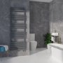 Elego Brushed Brass Modern Manual Corner Radiator Valves With Lockshield