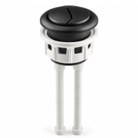 Matt Black 38mm Push Cistern Flush Button - Addison, Austin, Indiana, Pendle, Portland, Roma & Seren