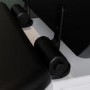 Black Round Wooden Soft Close Toilet Seat with Quick Release and Black Hinges - Park Royal