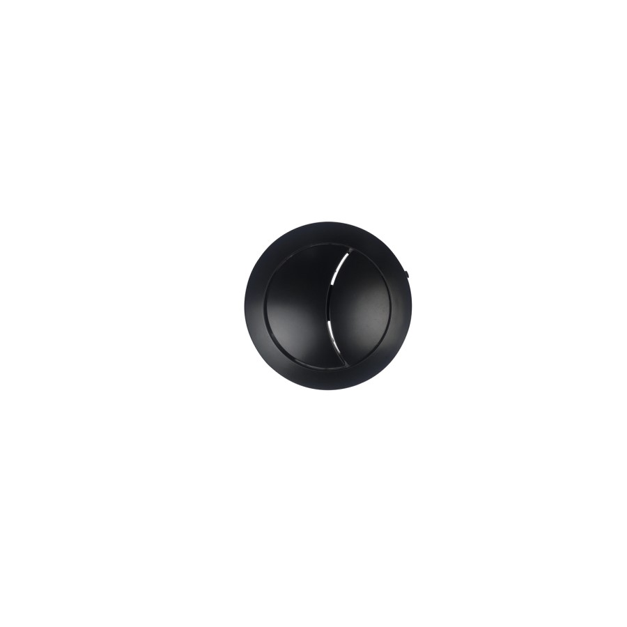 48mm Black Cistern Flush Button - Suitable for Boston Newport Ashford Indiana Venice Palma & Ripley