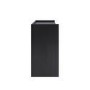 Wide Black 6 Drawer Chest of Drawers - Margot