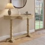 Solid Wooden Console Table with Drawer - Madeline