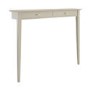 Small & Narrow Taupe Radiator Cover with Brass Handles - 115cm - Noa