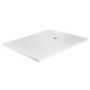 1200x800mm Slate Effect Rectangular Anti-Slip 27mm Slimline White Shower Tray – Sileti