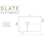 1200x800mm Rectangular Anti-Slip 27mm Slimline Anthracite Stone Resin Shower Tray – Sileti