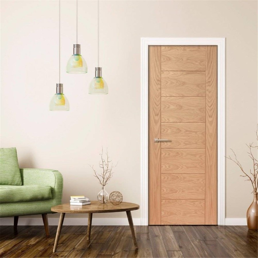 Internal Oak FD30 Fire Door - Pre-Finished - 1981 x 686 x 44mm - Palermo Original - XL Joinery