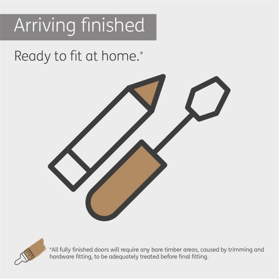 Internal Oak Door - Pre-Finished - 1981 x 762 x 35mm - Palermo Premium - XL Joinery