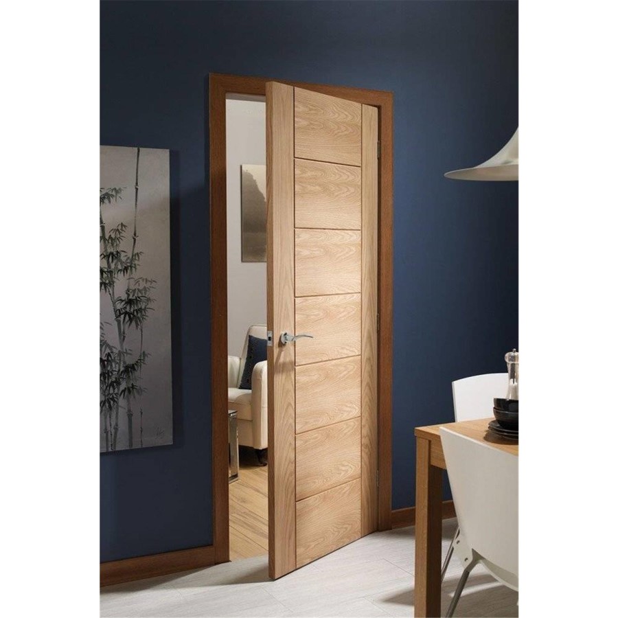 Internal Oak Door - Pre-Finished - 1981 x 762 x 35mm - Palermo Premium - XL Joinery