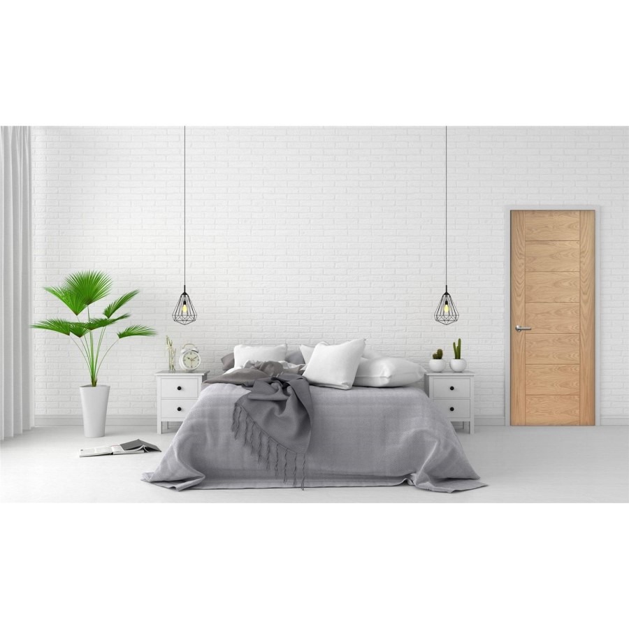 Internal Oak Door - Pre-Finished - 2040 x 526 x 40mm - Palermo Premium - XL Joinery