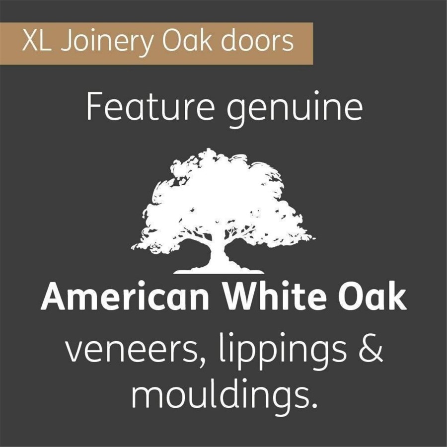 Internal Oak Cottage Door - Pre-Finished - 1981 x 838 x 35mm - Suffolk Premium - XL Joinery